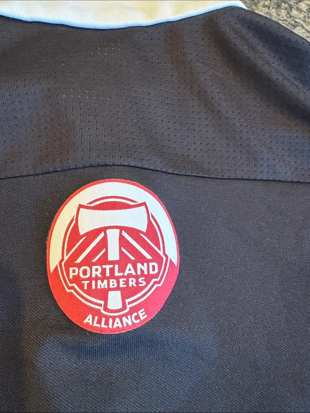 adidas men’s Large Black Track Jacket Portland Bend/Timbers FC Climacool